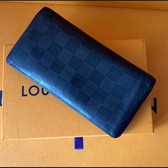 Authentic Louis Vuitton Brazza Damier Wallet Graphite - Picture 1 of 14